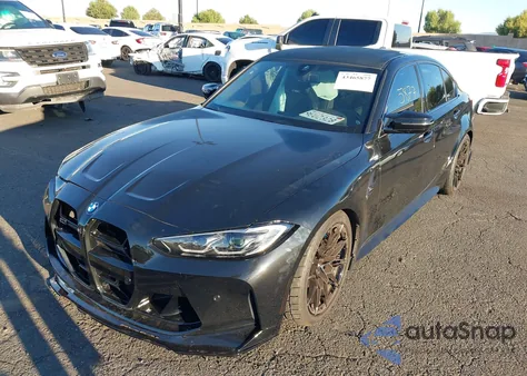 2022 BMW M3 Competition из США, поврежденный, VIN WBS33AY00NFM34821